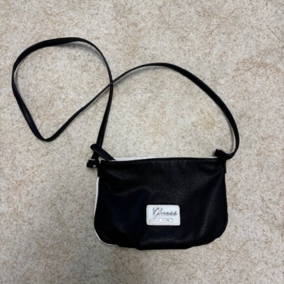 Guess Shoulder Purse - Black & White - Picture 1 of 6